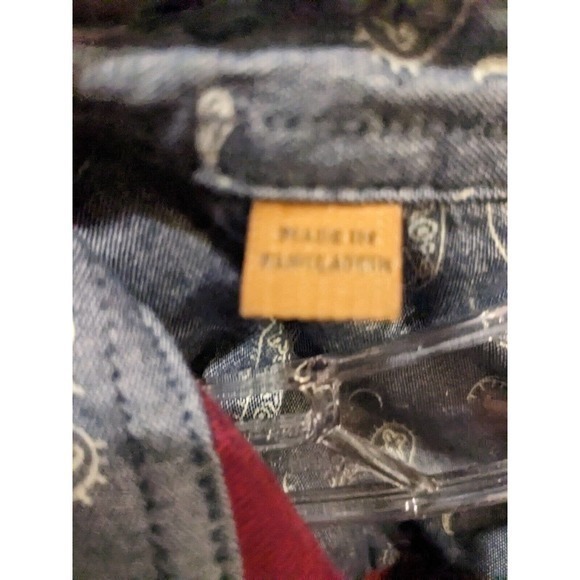 Jachs Girlfriend Women's Shirt‎ Size Large Gray Plaid Button Up Long Sleeve Fall - Picture 5 of 7